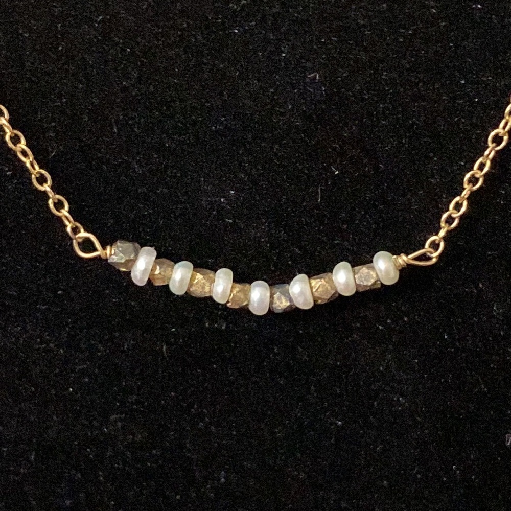 14k Real Gold Necklace - image 2